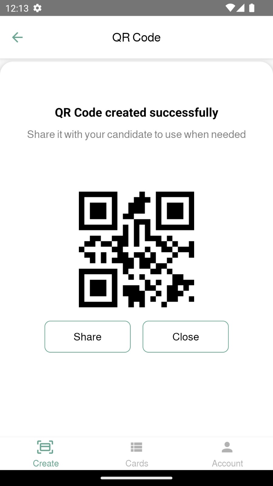 Commpass QR Code